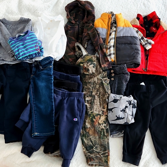 Cabela's Other - Bundle lot 19 pieces 2t boys. Multiple outfits neutral prints. Cooler weather